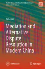 [PDF]Mediation and Alternative Dispute Resolution in Modern China