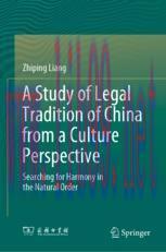 [PDF]A Study of Legal Tradition of China from_ a Culture Perspective: Searching for Harmony in the Natural Order