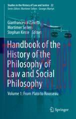 [PDF]Handbook of the History of the Philosophy of Law and Social Philosophy: Volume 1: From_ Plato to Rousseau