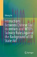 [PDF]Interactions Between Chinese Tax Incentives and WTO’s Subsidy Rules Against the Background of EU State Aid