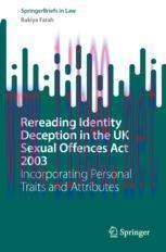 [PDF]Rereading Identity Deception in the UK Sexual Offences Act 2003: Incorporating Personal Traits and Attributes