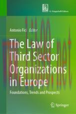 [PDF]The Law of Third Sector Organizations in Europe: Foundations, Trends and Prospects
