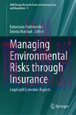 [PDF]Managing Environmental Risks through Insurance: Legal and Economic Aspects