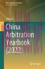 [PDF]China Arbitration Yearbook (2022)