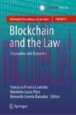 [PDF]Blockchain and the Law: Dogmatics and Dynamics
