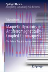[PDF]Magnetic Dynamics in Antiferromagnetically-Coupled Ferrimagnets: The Role of Angular Momentum