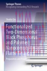 [PDF]Functionalized Two-Dimensional Black Phosphorus and Polymer Nanocomposites as Flame Retardant: Preparation and Properties