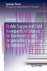 [PDF]Stable Supported Gold Nanoparticle Catalyst for Environmentally Responsible Propylene Epoxidation