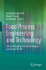 [PDF]Food Process Engineering and Technology: Safety, Packaging, Nanotechnologies and Human Health