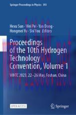 [PDF]Proceedings of the 10th Hydrogen Technology Convention, Volume 1: WHTC 2023, 22-26 May, Foshan, China
