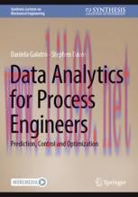 [PDF]Data Analytics for Process Engineers: Prediction, Control and Optimization