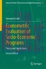 [PDF]Econometric Evaluation of Socio-Economic Programs: Theory and Applications