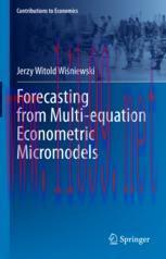 [PDF]Forecasting from_ Multi-equation Econometric Micromodels