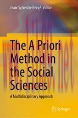 [PDF]The A Priori Method in the Social Sciences: A Multidisciplinary Approach