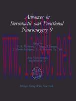 [PDF]Advances in Stereotactic and Functional Neurosurgery 9: Proceedings of the 9th Meeting of the European Society for Stereotactic and Functional Neurosurgery, Malaga 1990