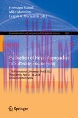 [PDF]Evaluation of Novel Approaches to Software Engineering: 17th International Conference, ENASE 2022, Virtual Event, April 25–26, 2022, Revised Selected Papers