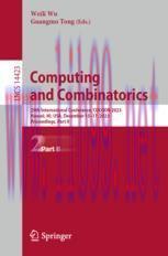 [PDF]Computing and Combinatorics: 29th International Conference, COCOON 2023, Hawaii, HI, USA, December 15–17, 2023, Proceedings, Part II