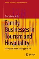 [PDF]Family Businesses in Tourism and Hospitality: Innovative Studies and Approaches