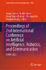[PDF]Proceedings of 2nd International Conference on Artificial Intelligence, Robotics, and Communication: ICAIRC 2022