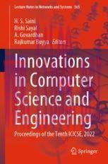 [PDF]Innovations in Computer Science and Engineering: Proceedings of the Tenth ICICSE, 2022