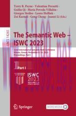 [PDF]The Semantic Web – ISWC 2023: 22nd International Semantic Web Conference, Athens, Greece, November 6–10, 2023, Proceedings, Part I