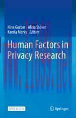 [PDF]Human Factors in Privacy Research
