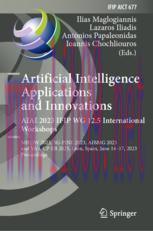 [PDF]Artificial Intelligence  Applications  and Innovations. AIAI 2023 IFIP WG 12.5 International Workshops: MHDW 2023, 5G-PINE 2023, ΑΙBMG 2023, and VAA-CP-EB 2023, León, Spain, June 14–17, 2023, Proceedings