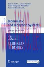 [PDF]Biomimetic and Biohybrid Systems: 12th International Conference, Living Machines 2023, Genoa, Italy, July 10–13, 2023, Proceedings, Part II