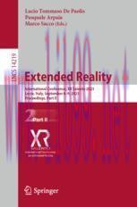 [PDF]Extended Reality: International Conference, XR Salento 2023, Lecce, Italy, September 6-9, 2023, Proceedings, Part II