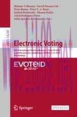 [PDF]Electronic Voting: 8th International Joint Conference, E-Vote-ID 2023, Luxembourg City, Luxembourg, October 3–6, 2023, Proceedings