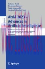 [PDF]AIxIA 2023 – Advances in Artificial Intelligence: XXIInd International Conference of the Italian Association for Artificial Intelligence, AIxIA 2023, Rome, Italy, November 6–9, 2023, Proceedings