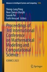 [PDF]Proceedings of 3rd International Conference on Mathematical Modeling and Computational Science: ICMMCS 2023