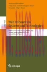 [PDF]Web Information Systems and Technologies: 18th International Conference, WEBIST 2022, Valletta, Malta, October 25–27, 2022, Revised Selected Papers