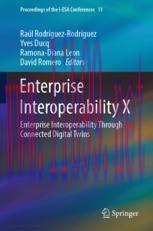 [PDF]Enterprise Interoperability X: Enterprise Interoperability Through Connected Digital Twins