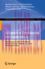 [PDF]Advances in Optimization and Applications: 14th International Conference, OPTIMA 2023, Petrovac, Montenegro, September 18–22, 2023, Revised Selected Papers