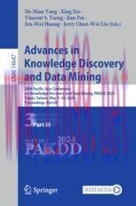[PDF]Advances in Knowledge Discovery and Data Mining: 28th Pacific-Asia Conference on Knowledge Discovery and Data Mining, PAKDD 2024, Taipei, Taiwan, May 7–10, 2024, Proceedings, Part III