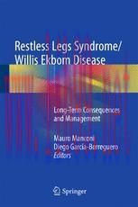 [PDF]Restless Legs Syndrome/Willis Ekbom Disease: Long-Term Consequences and Management