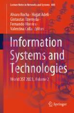 [PDF]Information Systems and Technologies: WorldCIST 2023, Volume 2