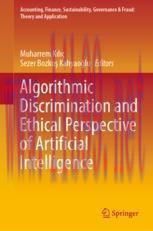 [PDF]Algorithmic Discrimination and Ethical Perspective of Artificial Intelligence