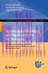 [PDF]Mathematical Modeling and Supercomputer Technologies: 23rd International Conference, MMST 2023, Nizhny Novgorod, Russia, November 13–16, 2023, Revised Selected Papers