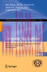 [PDF]Computer Applications: 38th CCF Conference of Computer Applications, CCF NCCA 2023, Suzhou, China, July 16–20, 2023, Proceedings, Part II