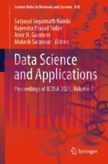 [PDF]Data Science and Applications: Proceedings of ICDSA 2023, Volume 1