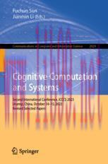 [PDF]Cognitive Computation and Systems: Second International Conference, ICCCS 2023, Urumqi, China, October 14–15, 2023, Revised Selected Papers