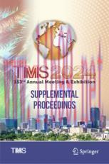 [PDF]TMS 2024 153rd Annual Meeting & Exhibition Supplemental Proceedings