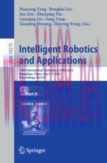 [PDF]Intelligent Robotics and Applications: 16th International Conference, ICIRA 2023, Hangzhou, China, July 5–7, 2023, Proceedings, Part IX