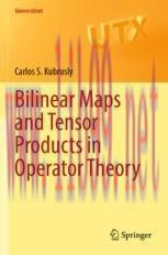 [PDF]Bilinear Maps and Tensor Products in Operator Theory
