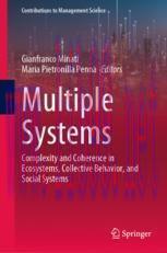 [PDF]Multiple Systems: Complexity and Coherence in Ecosystems, Collective Behavior, and Social Systems