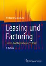 [PDF]Leasing und Factoring: Formen, Rechtsgrundlagen, Verträge