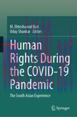 [PDF]Human Rights During the COVID-19 Pandemic: The South Asian Experience
