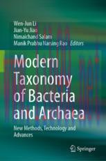 [PDF]Modern Taxonomy of Bacteria and Archaea: New Methods, Technology and Advances